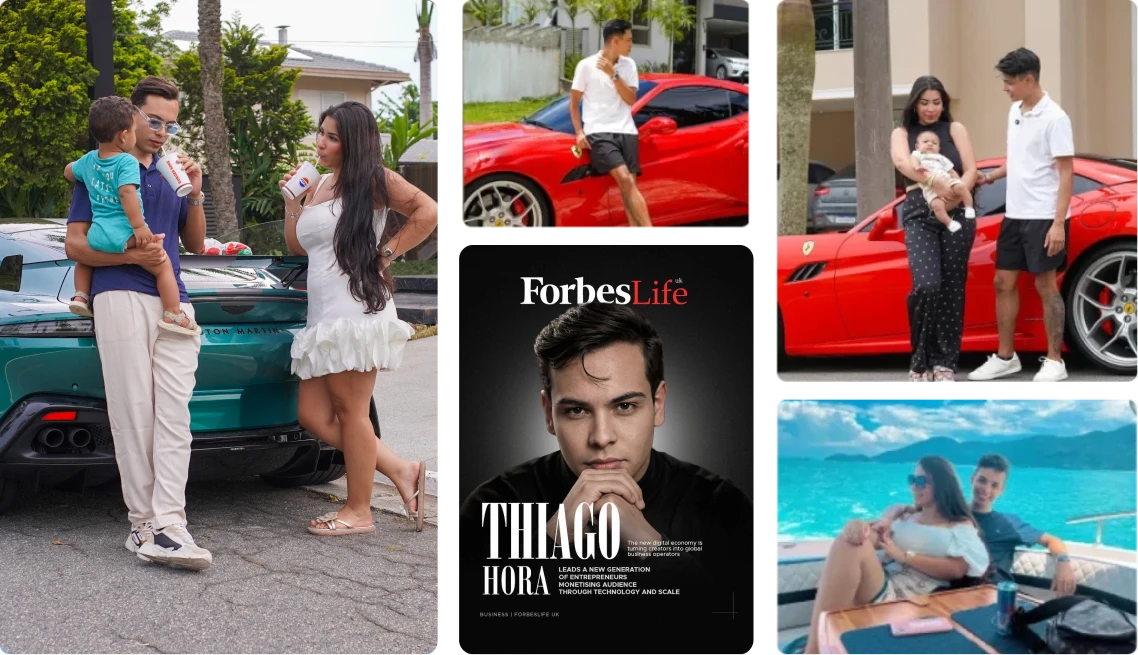 Thiago Hora na Forbes — do zero à liberdade